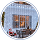thumbnail image 1 of Luz Luces Navidad Cascada Blanca 3mx3m, 1 of 6