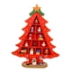 thumbnail image 2 of Decoraciones Para árboles De Navidad Con Compartimentos Madera 3D Para Chimeneas Kids Big Grid Red, 2 of 5