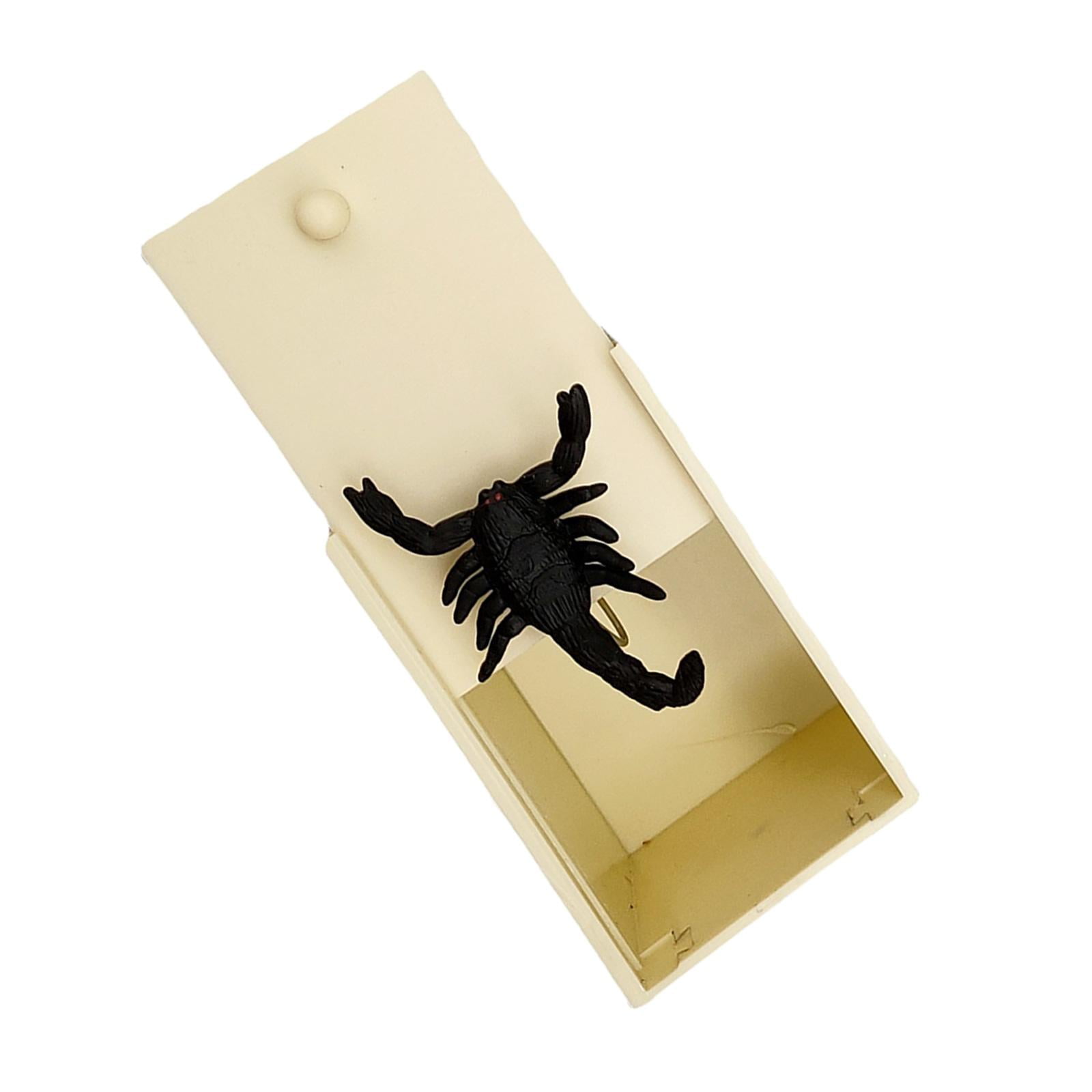 Bothyi - Caja De Madera De Juguete Para Asustar, Divertida Sorpresa Hecha A Mano Para Amigo, Accesorios De Escenario, Escorpión