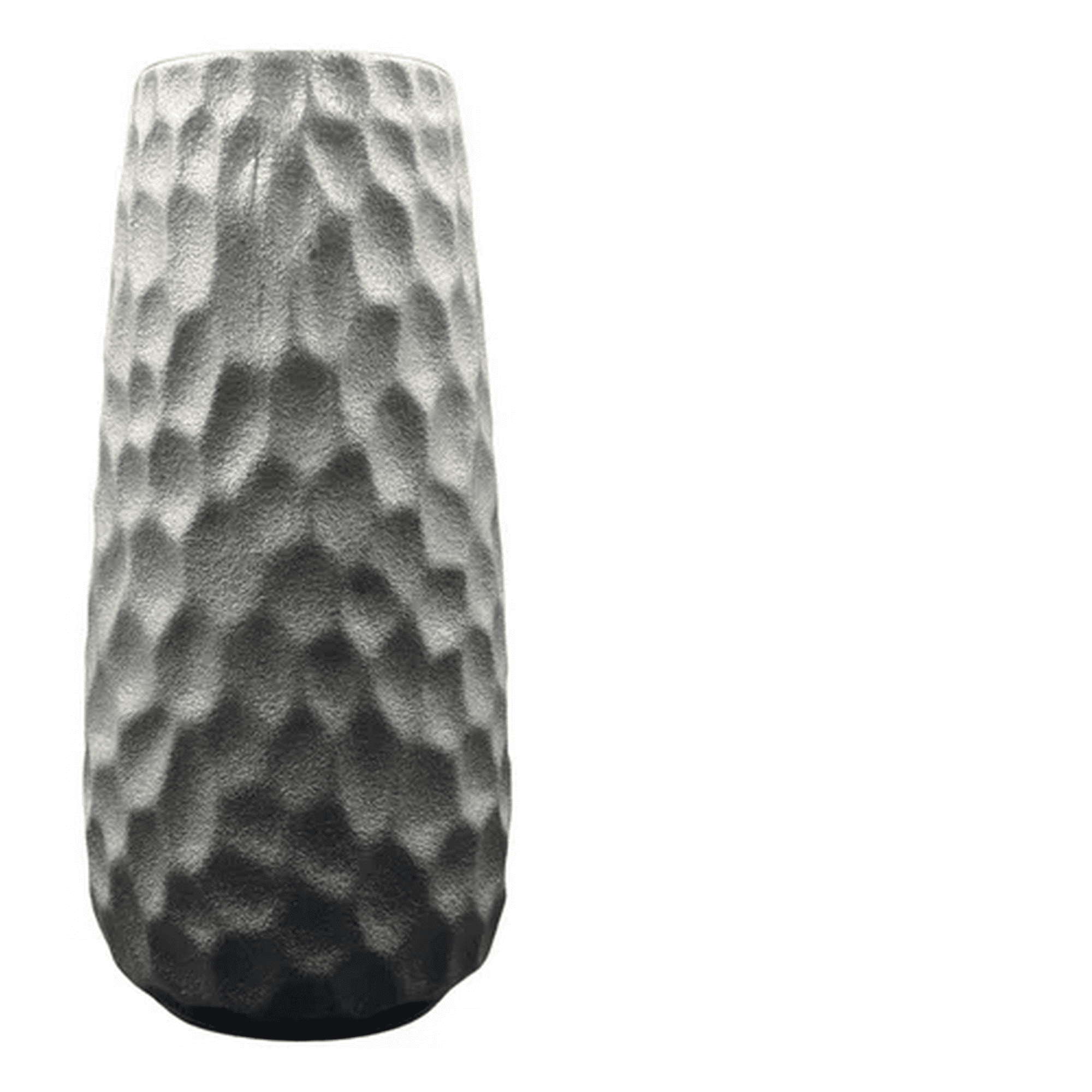 Genérico - Florero Vintage Cerámica Textura Decoracion Hogar Negro