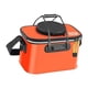 thumbnail image 2 of Cubo De Pesca Plegable Con Asas, Cubo Portátil Plegable Para Protección De Peces, Naranja, 2 of 5