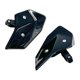 thumbnail image 3 of 2 Deflectores De Viento Premium Para Motocicleta Moto Guzzi V85TT, Color Negro, 3 of 5