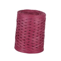Bothyi - Cinta De Rafia Decorativa Para Envolver Regalos, Manualidades, Etiquetas Colgantes, Color Rojo