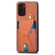 thumbnail image 4 of Funda Resistente para Xiaomi Redmi Note 10 4G con Tarjetero y Soporte, Diseño Magnético Marrón, 4 of 5