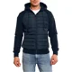 thumbnail image 1 of Chaleco acolchado para hombre - Chaqueta de invierno impermeable con capucha y cremallera completa, 1 of 5