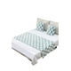 thumbnail image 2 of Juego De Piecera De Cama Mas 2 Cojin Con Fundas Modelo Rastrojar Azul, 2 of 4