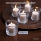 thumbnail image 5 of Velas Votive Candles Hosley, blancas sin perfume, 72 unidades, 300 ml, de 10 a 12 horas, 5 of 5