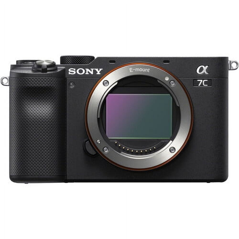 1 - Sony A7c Mirrorless Camera (black)