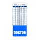 thumbnail image 1 of Porta Credencial Sobredimensionado Azul – Scrubs and Stuff LLC, 1 of 4