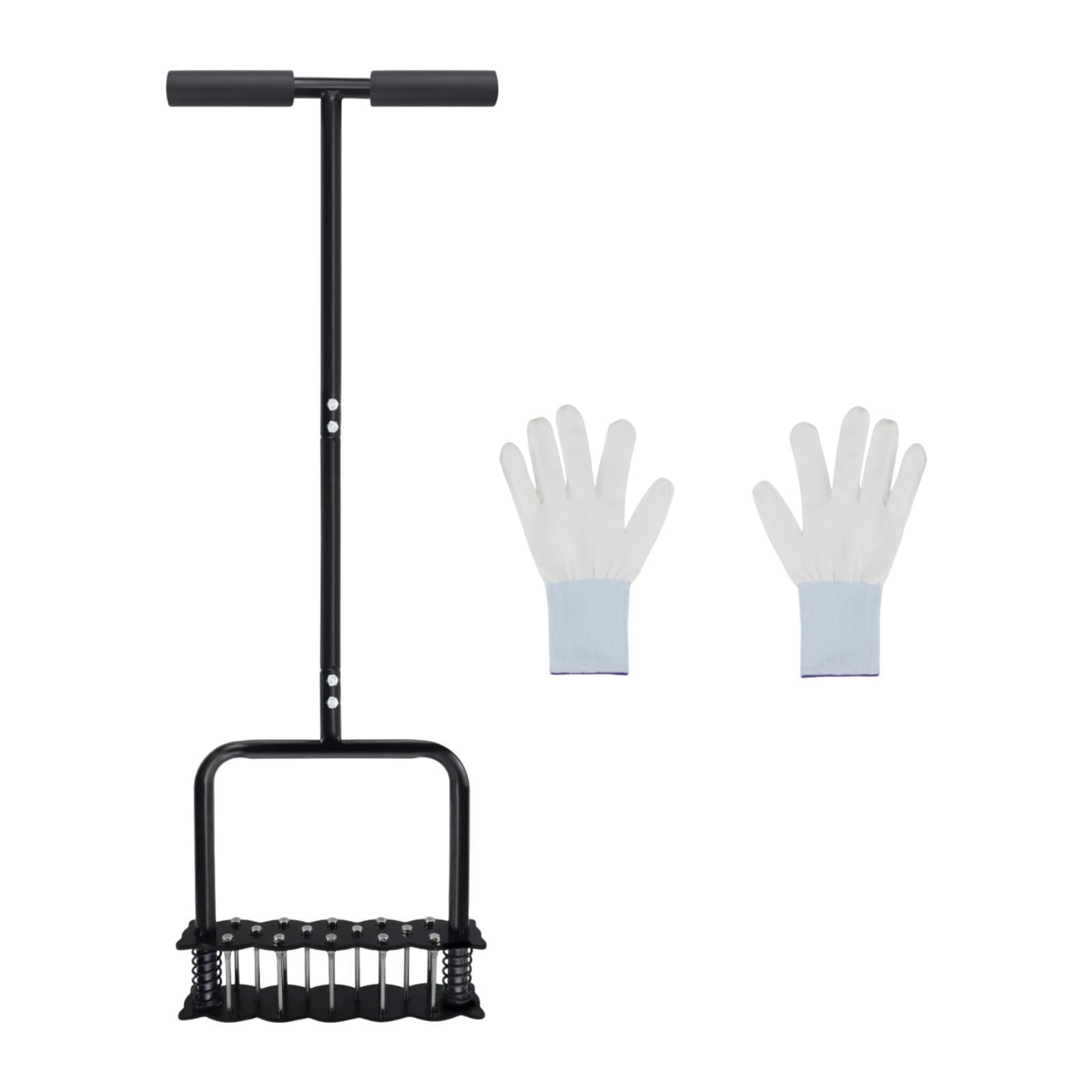 Ioensy - Aireador De Césped Manual Multifuncional Y Resistente Para Patio