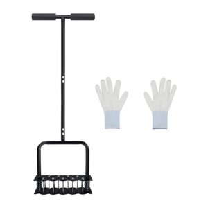 Ioensy - Aireador De Césped Manual Multifuncional Y Resistente Para Patio