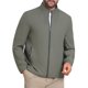 thumbnail image 4 of CHAQUETA DE NEGOCIOS CHIC INSPIRE para Hombres con Cuello Alto Forrado y Cremallera Completa Chaqueta Formal de Golf M Gris, 4 of 6