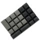 thumbnail image 3 of Teclado Mecánico Diseño De Teclas Numéricas A Prueba De Polvo Impermeable Office 21Key Para OEM Gris Negro, 3 of 5