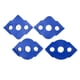 thumbnail image 1 of 4x Router Corner Radius Jig Enrutamiento De Esquinas Redondeadas Plantillas De Bits De Enrutador Azul, 1 of 5