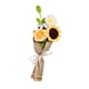 thumbnail image 2 of Ramo De Flores De Ganchillo Flores Artificiales Duraderas Por Artesanos Profesionales Amarillo, 2 of 5
