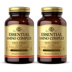 Suplemento Solgar Essential Amino Complex 90 Cápsulas X2