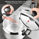 thumbnail image 3 of Olla A Presion Belug  Cacerola Aluminio 8 Litros Cocina Chef Choice Plateado, 3 of 5