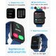 thumbnail image 2 of Reloj Inteligente TOOBUR con Alexa Integrada Pantalla HD de 1.91'' Azul, 2 of 6