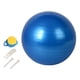 thumbnail image 4 of Pelota De Ejercicio Pilates Entrenamiento Mujer Hombre Inflador Incluido Soporte De Espalda Azul 75cm, 4 of 5