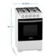 thumbnail image 3 of Cocina Gas licuado 4 Quemadores Cmc20Abx-7, 3 of 9