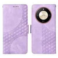 Carcasa Foxdock Honor X9B De Cuero Pu, Diseño Acolchado Clásico, Protección Contra Caídas Y Rayones