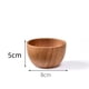 thumbnail image 1 of Xiao Hua Tazón de Servicio de Madera 3.15 X 1.97 inches 2 Piezas - Tazón Redondo para Fruta O Ensalada, Veta de Madera natural, Tazón de Madera Maciza para Cocina, Decoración de Mesa de Comedor, 1 of 3