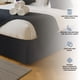 thumbnail image 5 of Faldón de cama Utopia Bedding Queen de 16" de caída, negro, microfibra suave, 5 of 6