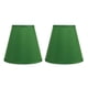 thumbnail image 1 of Pantallas de lámpara Urbanest juego de 2 en seda color verde Kelly 13x23x22 cm, 1 of 2