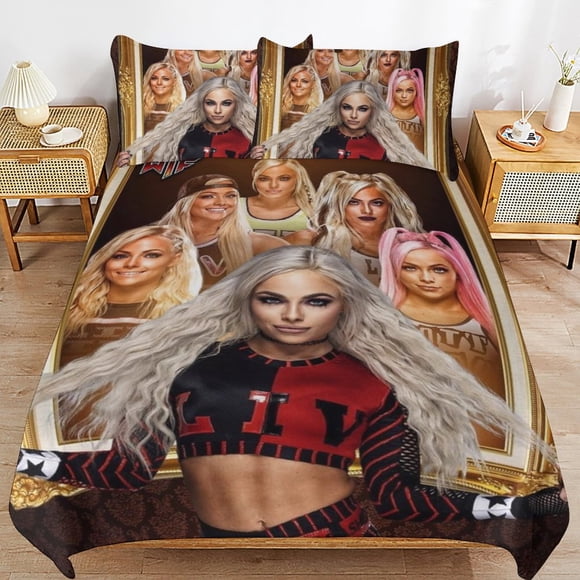 WWE Classic Touch Soft Zipper Comfort Fabric Breathable Structure Duvet Cover Sets for Relaxing Sleep