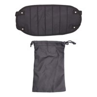 Magideal - Hamaca Para Pies De Avión, Accesorios De Viaje, Reposapiés, Reposapiés, Cómodo, Portátil, Transpirable, Plegable, Reposapiés De Avión Para Tren Largo Negro