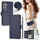thumbnail image 2 of Funda Cartera para Samsung Galaxy A05S con Bolsillo para Billetes, Azul, 2 of 6