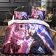 thumbnail image 3 of Juego de funda nórdica con estampado 3D de Goku Saiyan, fundas de cama con cremallera, juego de 3 piezas, suave y fácil de cuidar para jóvenes, niños y adultos., 3 of 3