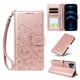 thumbnail image 1 of Funda Billetera FOXDOCK Compatible con iPhone 12 , Diseño Perrito Tierno, Ranuras para Tarjetas y Soporte Plegable, 1 of 6