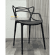 thumbnail image 3 of Pack 4 Sillas comedor y terraza Master polipropileno - Negro, 3 of 4