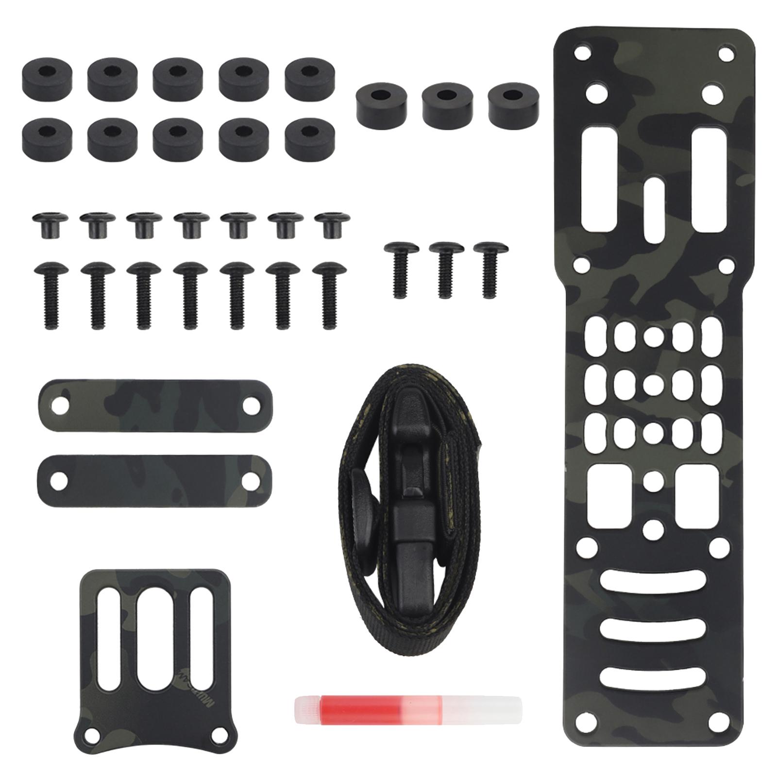 Magideal - Adaptador De Funda Modular Cinturón De Sistema De Bloqueo Rápido Negro