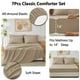 thumbnail image 5 of Juego de edredón CozyLux completo con sábanas, 7 piezas, cama en una bolsa, 5 of 8