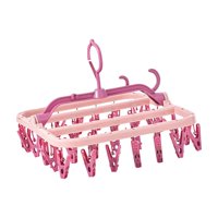 Bothyi - Tendedero Para Colgar, Resistente, Duradero, Giratorio Para Calcetines, Bufanda, Guantes, Color Morado