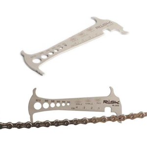 Risk - Medidor De Cadena Profesional, Precisión 0,5%, Bicicleta