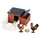 thumbnail image 3 of Figura De Acción De Animales De Granja Avícola, Figuras Lindas, Modelo Para Ni?os, Regalos, Pollo, 3 of 5