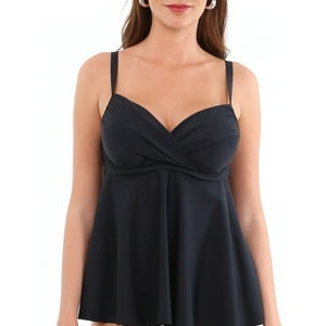 Samia - Tankini Basico Negro Xl