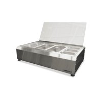 Versatile - Salsero 7 Estaciones De Sobremesa Inox