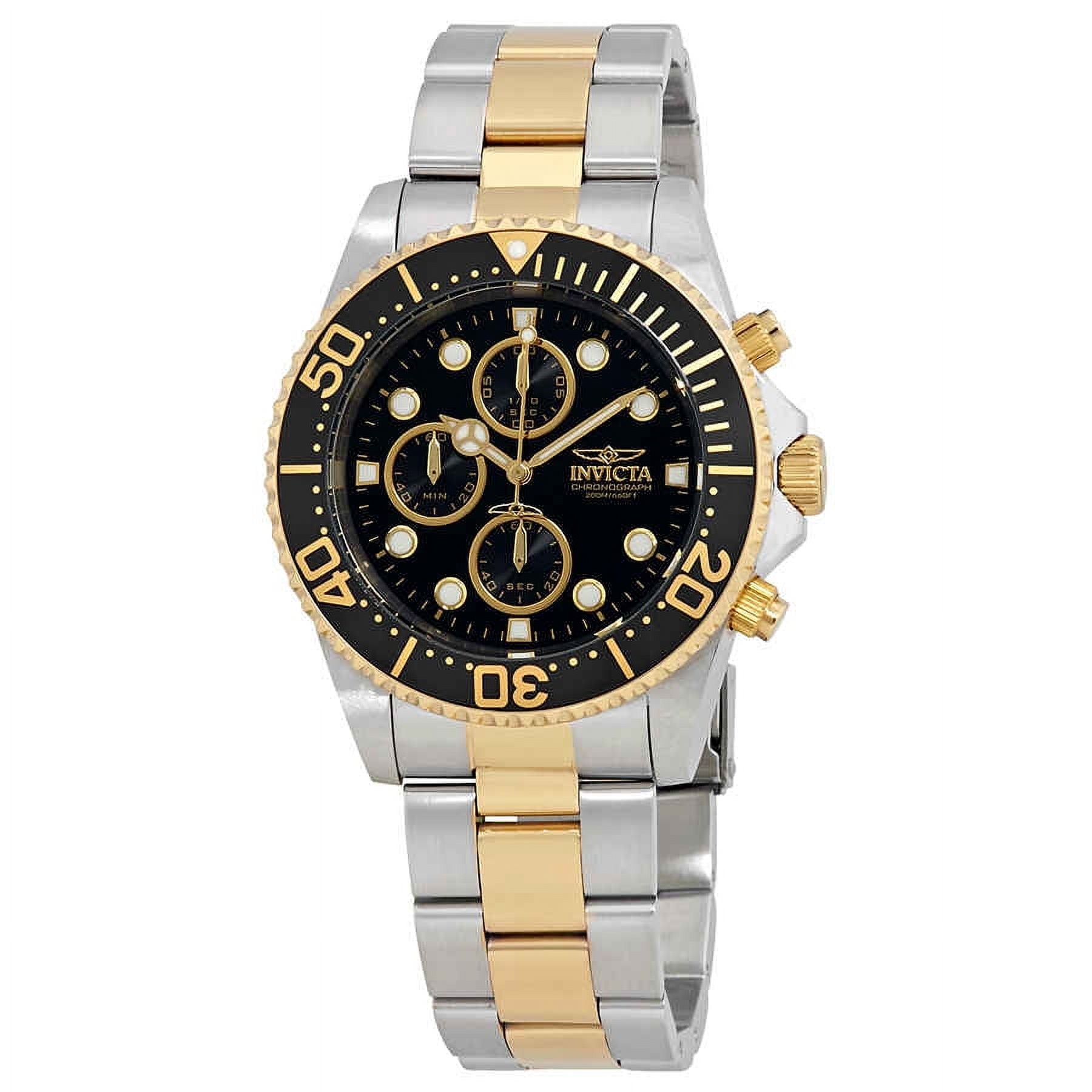 Reloj Análogo Invicta Pro Diver Cronógrafo Negro Hombre
