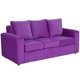 thumbnail image 2 of Sofá Kendy 3C Felpa Morado, 2 of 3
