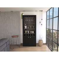Tuhome - Bar Alto Bellagio 175X75X36 Cm Siena Y Wengue