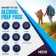 thumbnail image 2 of Toallitas de Alcohol MEDca Medianas de 2 Capas Paquete de 200, 2 of 8