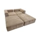 thumbnail image 2 of Sofa Cama Arkos Dos Cuerpos En Felpa Beige, 2 of 3