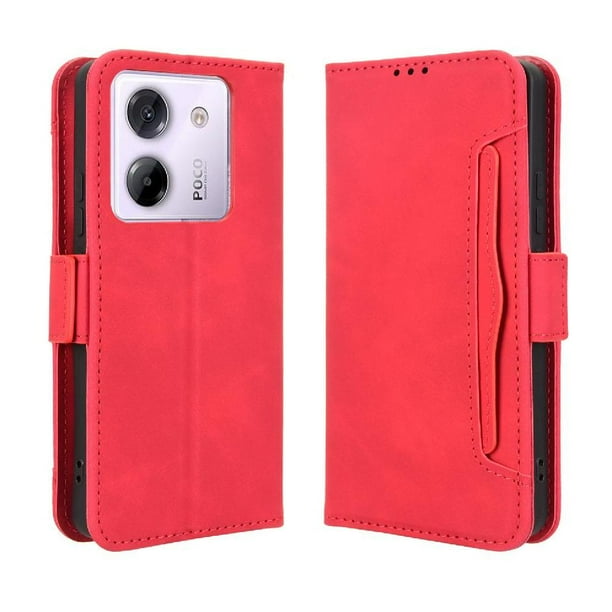 Funda Tipo Billetera FOXDOCK para Xiaomi Poco M7 Pro 5G – Tapa Flip con Tarjetero