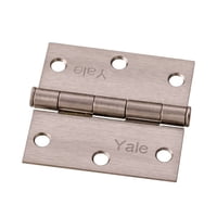 Bisagra Premium Yale 3X3 Níquel Satín