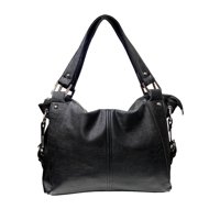 Todopiel - Cartera Cuero Ecológico Crs03 Negro