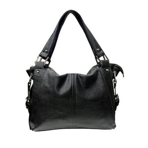 Todopiel - Cartera Cuero Ecológico Crs03 Negro